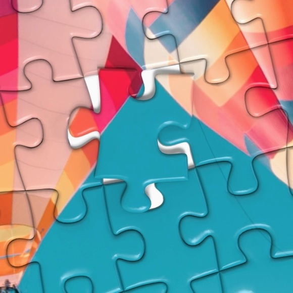 BetterCo. Hot Air Balloon Jigsaw Puzzle 100 pieces - Picture 2 of 6